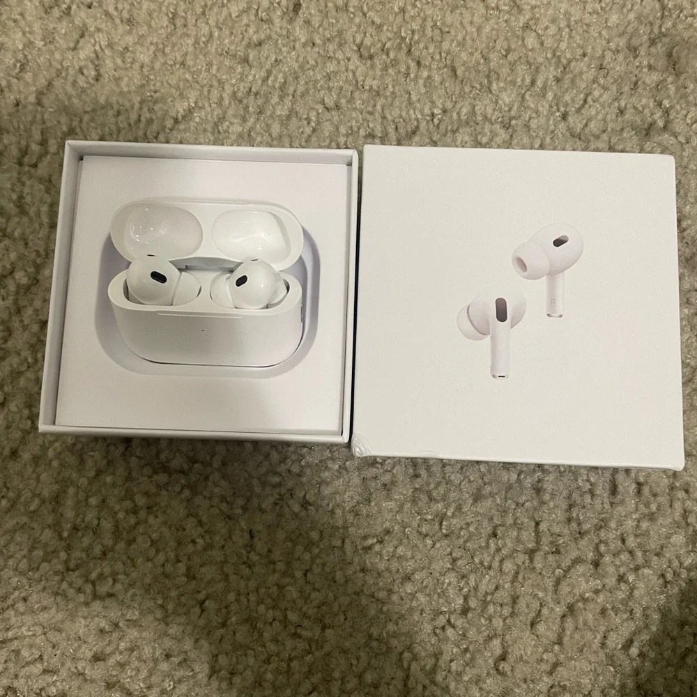Apple Wireless Earbuds with Charging Case - White